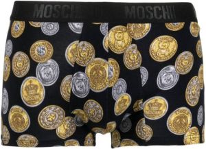 Moschino Boxershorts met print Zwart