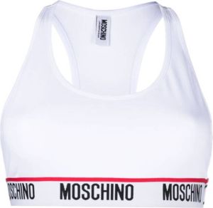 Moschino Sport-bh Wit