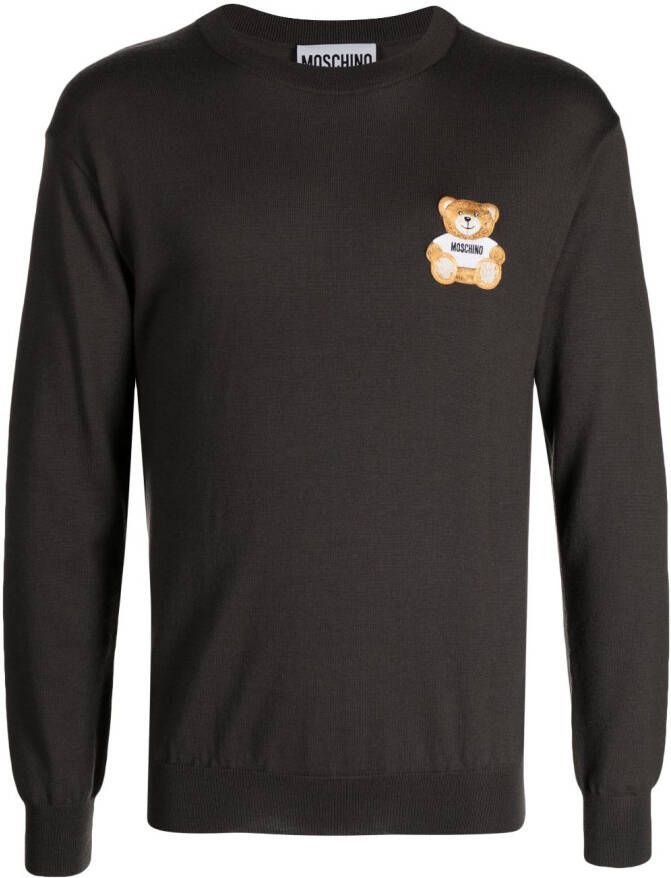Moschino Top van scheerwol Grijs
