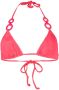 Moschino Triangel bikinitop Roze - Thumbnail 1