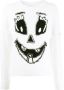 Moschino Trui met intarsia Wit - Thumbnail 1