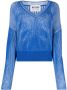 MOSCHINO JEANS Tweekleurige trui Blauw - Thumbnail 1