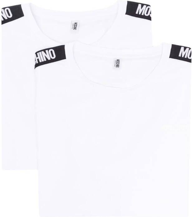 Moschino Twee T-shirts Wit