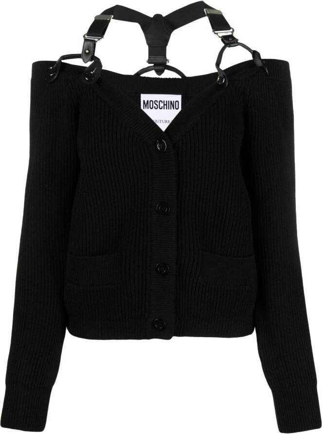Moschino Vest met bretels Zwart