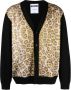 Moschino Vest met luipaardprint Zwart - Thumbnail 1