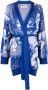 Moschino Vest met print Blauw - Thumbnail 1