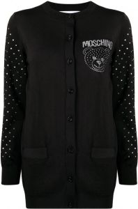 Moschino Vest met studs Zwart