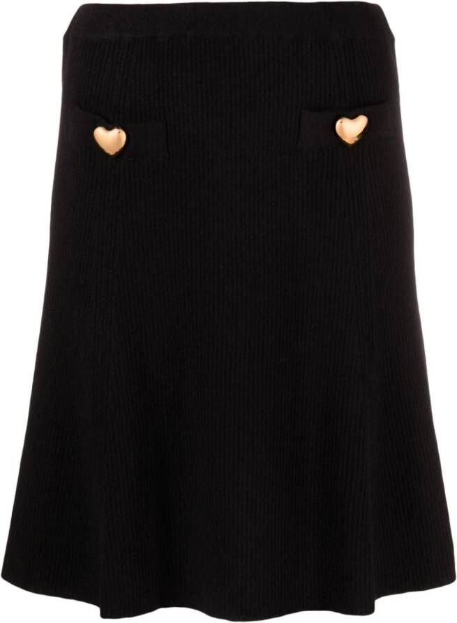 Moschino Wollen rok Zwart