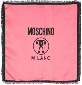 Moschino Zijden foulard Roze