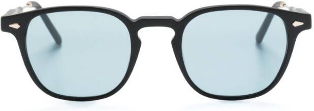 Moscot Genug zonnebril met vierkant montuur Zwart