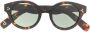 Moscot Grunya zonnebril met rond montuur Bruin - Thumbnail 1