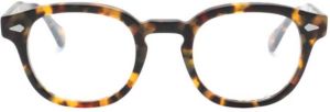 Moscot Lemtosh zonnebril met rond montuur Zwart