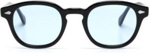 Moscot Lemtosh zonnebril met rond montuur Zwart