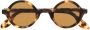 Moscot Zonnebril met rond montuur Bruin - Thumbnail 1