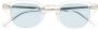 Moscot Zonnebril met rond montuur Wit - Thumbnail 1