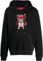Mostly Heard Rarely Seen 8-Bit Hoodie met print Zwart - Thumbnail 1