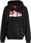 Mostly Heard Rarely Seen 8-Bit Hoodie met print Zwart - Thumbnail 1