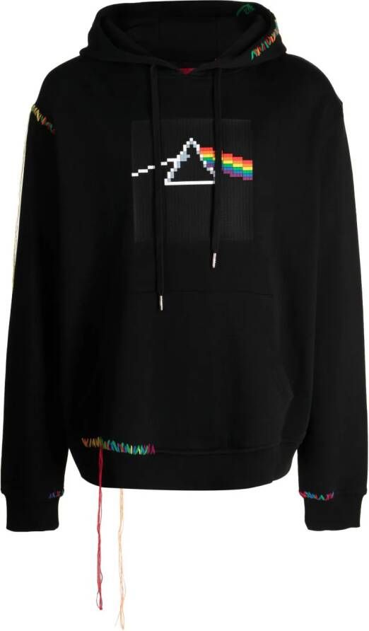 Mostly Heard Rarely Seen 8-Bit Hoodie met print Zwart