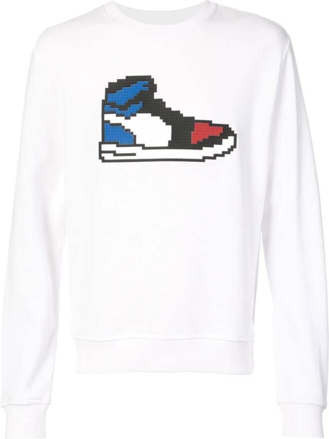 Mostly Heard Rarely Seen 8-Bit Americano sneaker sweater Wit