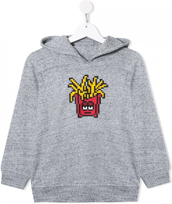Mostly Heard Rarely Seen 8-Bit Hoodie met print Grijs
