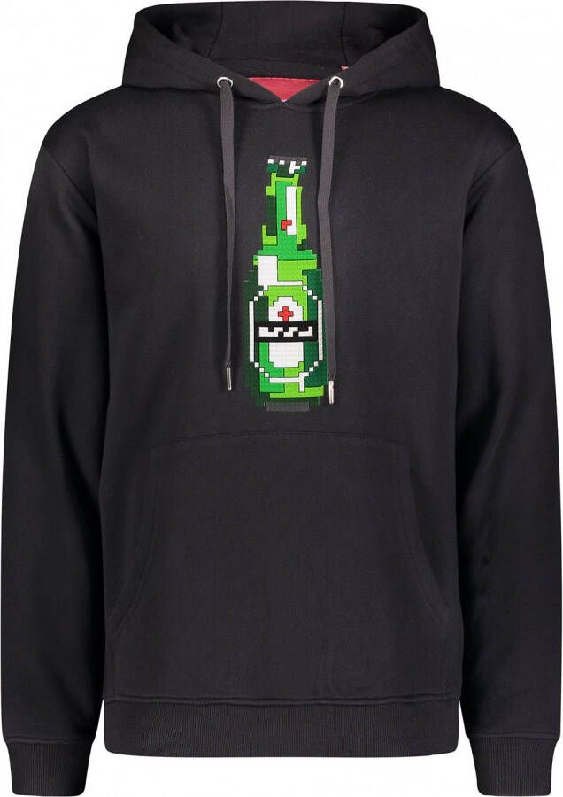 Mostly Heard Rarely Seen 8-Bit Hoodie met print Zwart