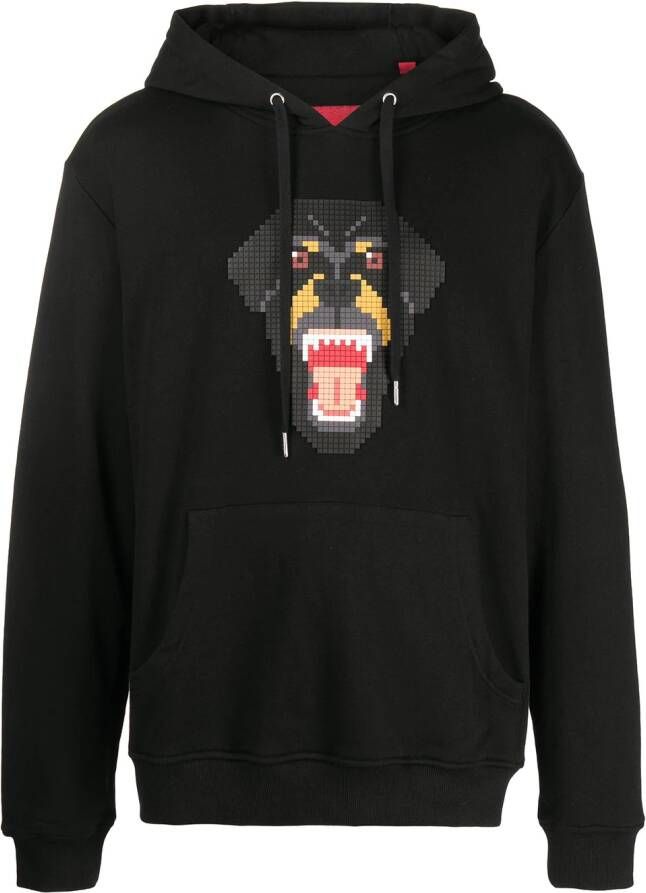 Mostly Heard Rarely Seen 8-Bit Hoodie met print Zwart