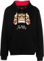Mostly Heard Rarely Seen 8-Bit Hoodie met tekst Zwart - Thumbnail 1