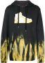Mostly Heard Rarely Seen 8-Bit Hoodie met tie-dye print Zwart - Thumbnail 1