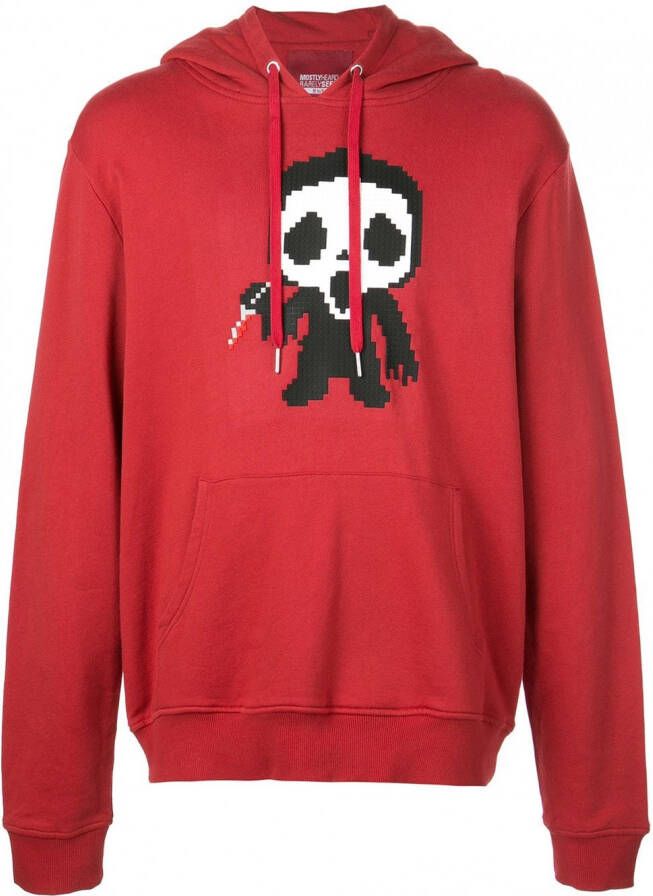 Mostly Heard Rarely Seen 8-Bit Hoodie Rood