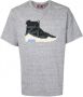 Mostly Heard Rarely Seen 8-Bit T-shirt met sneakerprint Grijs - Thumbnail 1