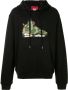 Mostly Heard Rarely Seen 8-Bit T-shirt met sneakerprint Zwart - Thumbnail 1