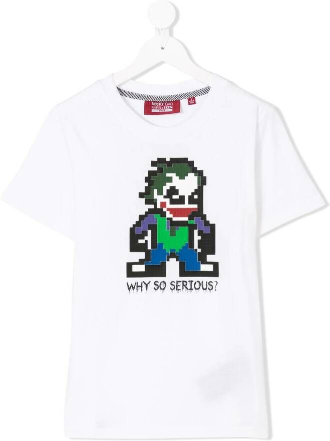 Mostly Heard Rarely Seen 8-Bit T-shirt Wit