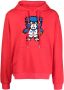 Mostly Heard Rarely Seen 8-Bit Hoodie met print Rood - Thumbnail 1