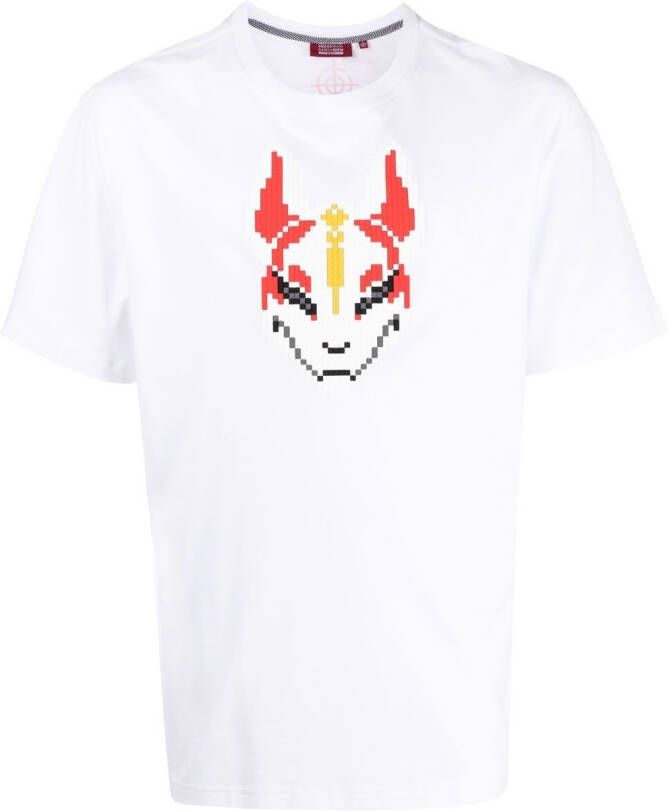 Mostly Heard Rarely Seen 8-Bit T-shirt met print Wit