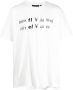 Mostly Heard Rarely Seen T-shirt met grafische print Wit - Thumbnail 1
