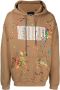 Mostly Heard Rarely Seen Hoodie met logoprint Bruin - Thumbnail 1