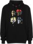 Mostly Heard Rarely Seen 8-Bit Hoodie met print Zwart - Thumbnail 1