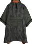 Mostly Heard Rarely Seen Poncho met camouflageprint Groen - Thumbnail 1