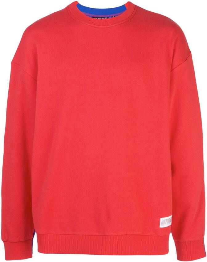 Mostly Heard Rarely Seen Sweater met ronde hals Rood
