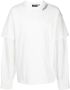 Mostly Heard Rarely Seen T-shirt met lange mouwen Wit - Thumbnail 1