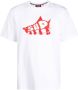 Mostly Heard Rarely Seen T-shirt met print Wit - Thumbnail 1