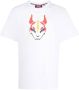 Mostly Heard Rarely Seen T-shirt met tekst Wit - Thumbnail 1