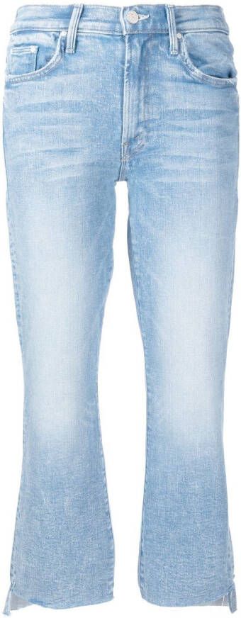 MOTHER Cropped jeans Blauw