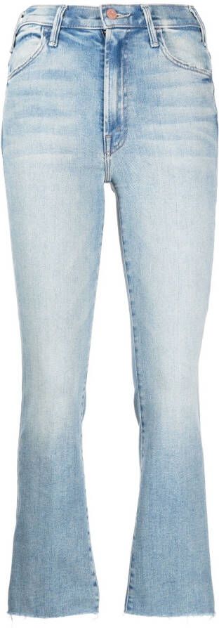 MOTHER Kick flare jeans Blauw