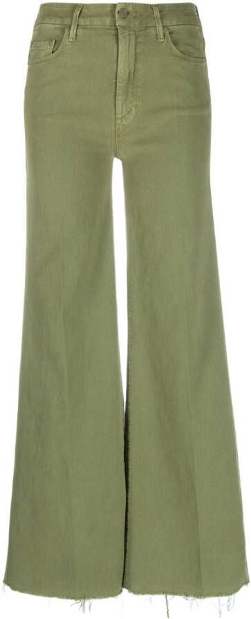 MOTHER Flared jeans Groen