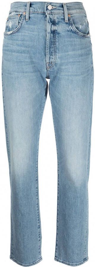 MOTHER High waist jeans Blauw