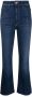 MOTHER Jeans met gerafelde afwerking Blauw - Thumbnail 1