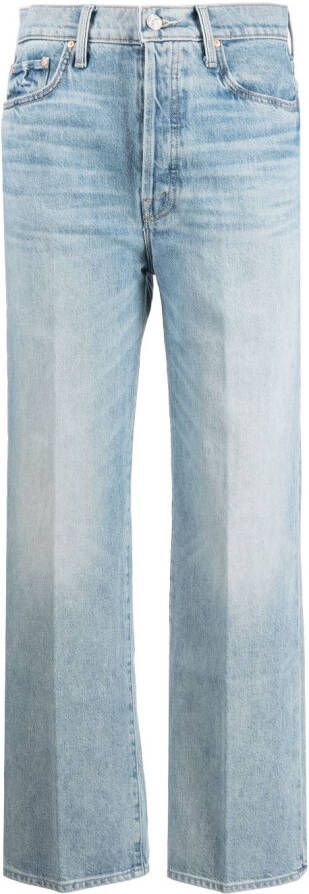 MOTHER Cropped jeans Blauw