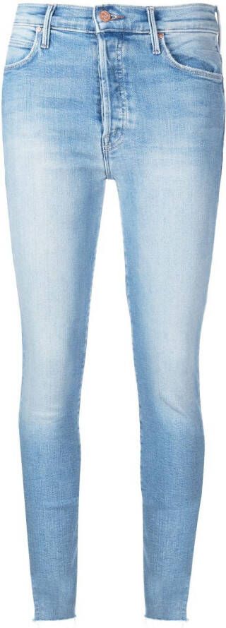 MOTHER Slim-fit jeans Blauw