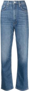 MOTHER Straight jeans Blauw